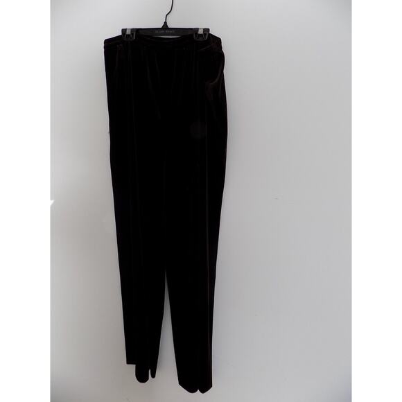 Linda Allard Ellen Tracy velvet jacket and pants set size 16 NWT - Picture 6 of 12